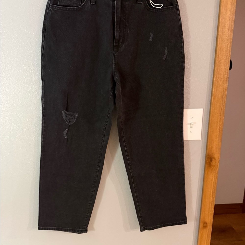 Universal Thread Women's Black Straight Leg Jeans